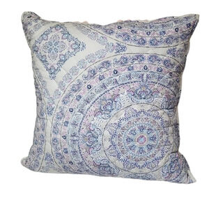 London kaye Quilted Paisley Pillow